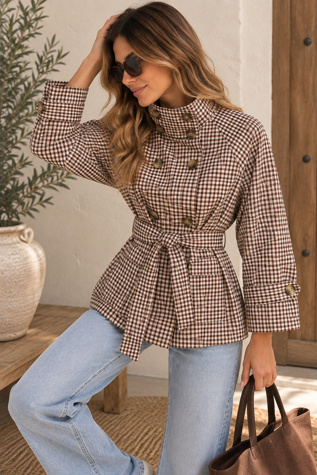 Chaqueta VICHY